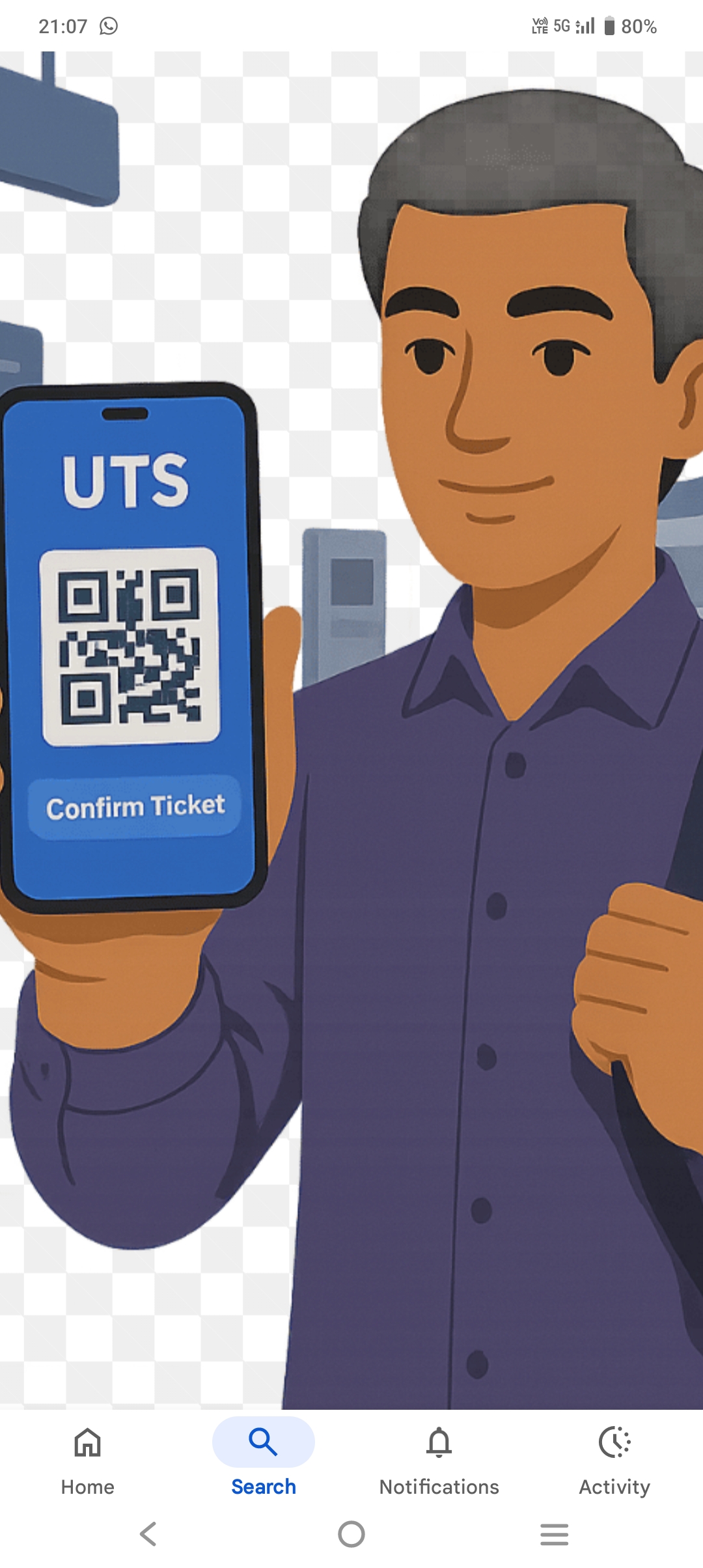 QR Code for Bhimavaram town railway station 