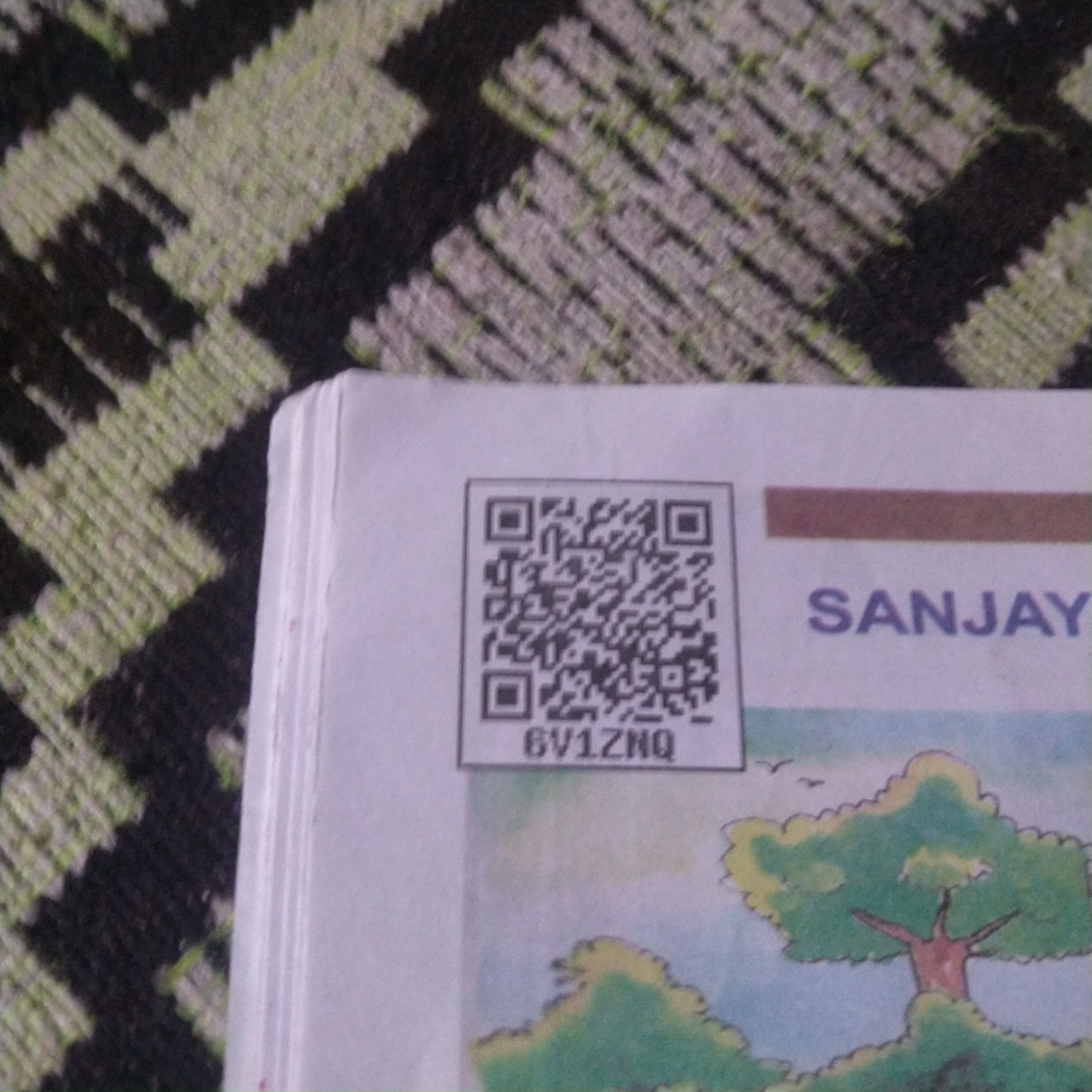 QR Code for Sanjay the brave boy